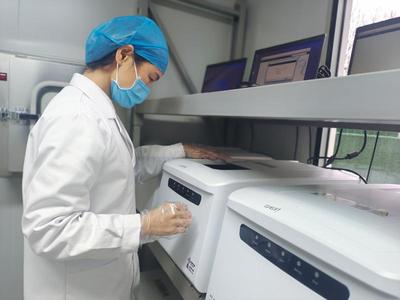 日檢能力可達27萬人份 項城核酸檢測能力即將實現(xiàn)大提升